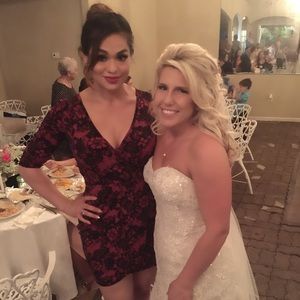 2B Bebe Dress Cocktail Mini Size M